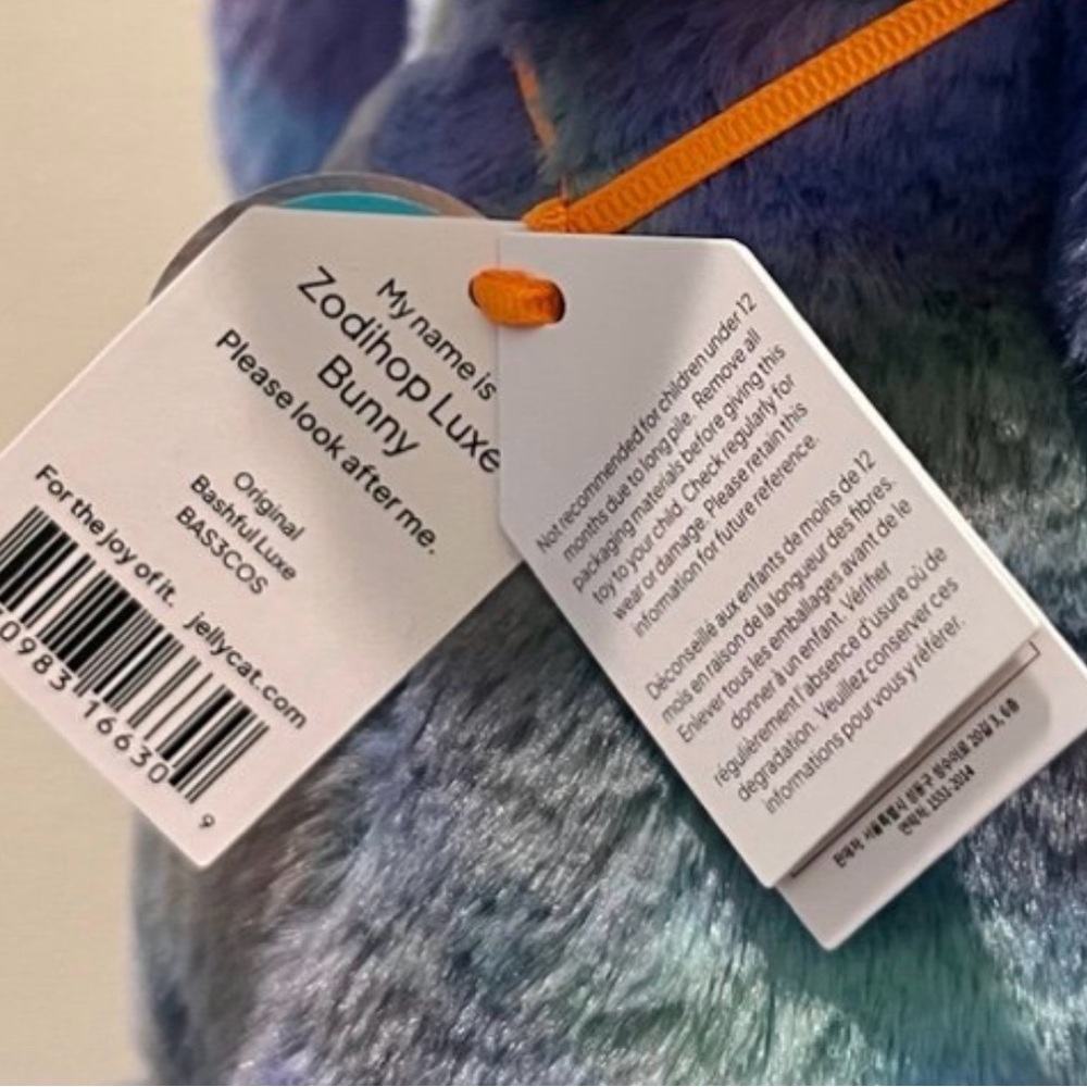 Jellycat Zodihop Luxe Bunny - Picture 5 of 5